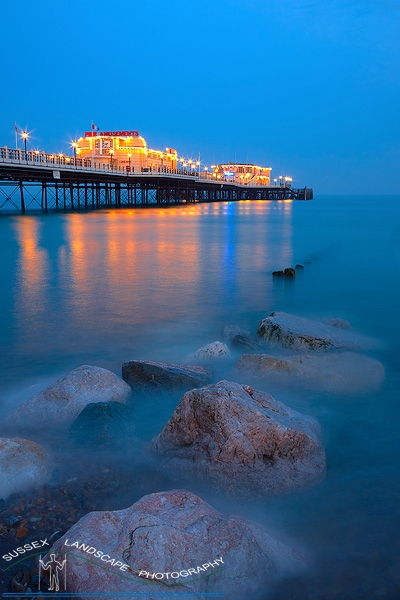 slides/worthing Pier.jpg sunrise sunset worthing west sussex coastline water seafront beach sand silhouette orange ball shoreham iceland volcano yellow long exposure milky ethereal sewage outlet outflow worthing Pier